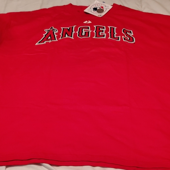 Los Angeles Angels baseball CAP AND TEE Red New Era Size 2XL. BUNDLE 2 FOR $ 18 - Picture 3 of 8